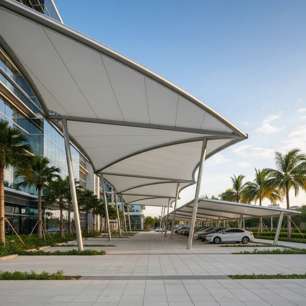 Canopy Membrane oleh PT Indo Membrane Konstruksi