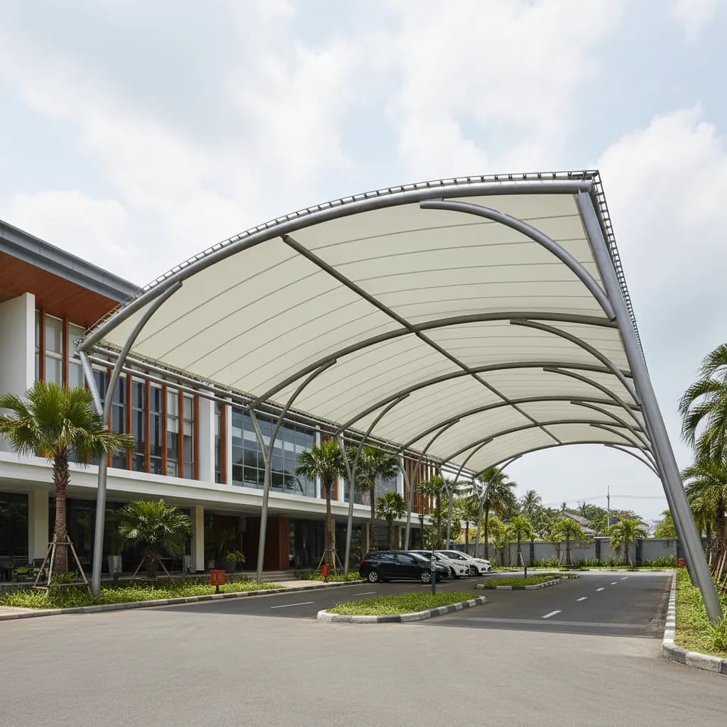 Canopy Membrane oleh PT Indo Membrane Konstruksi