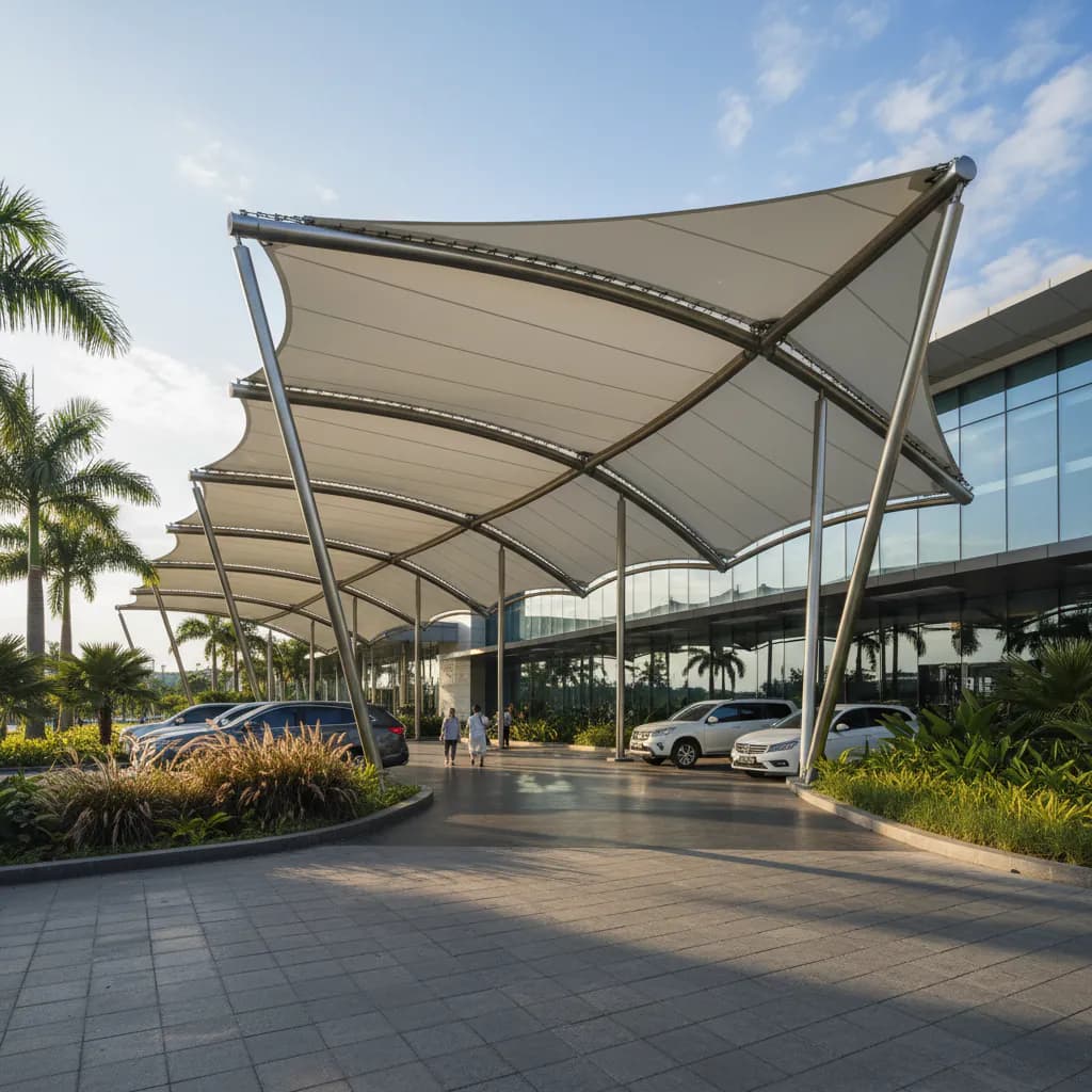 Canopy Membrane oleh PT Indo Membrane Konstruksi