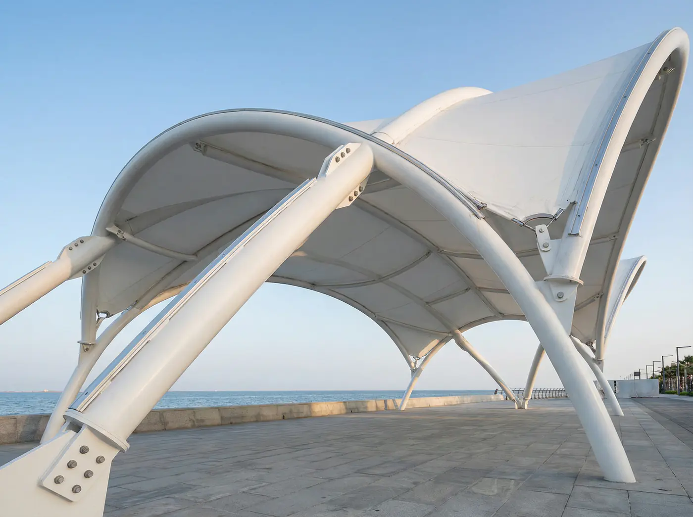 Keunggulan Struktur Membrane di Wilayah Pesisir - tenda membrane jakarta utara | PT INDO Membrane Konstruksi