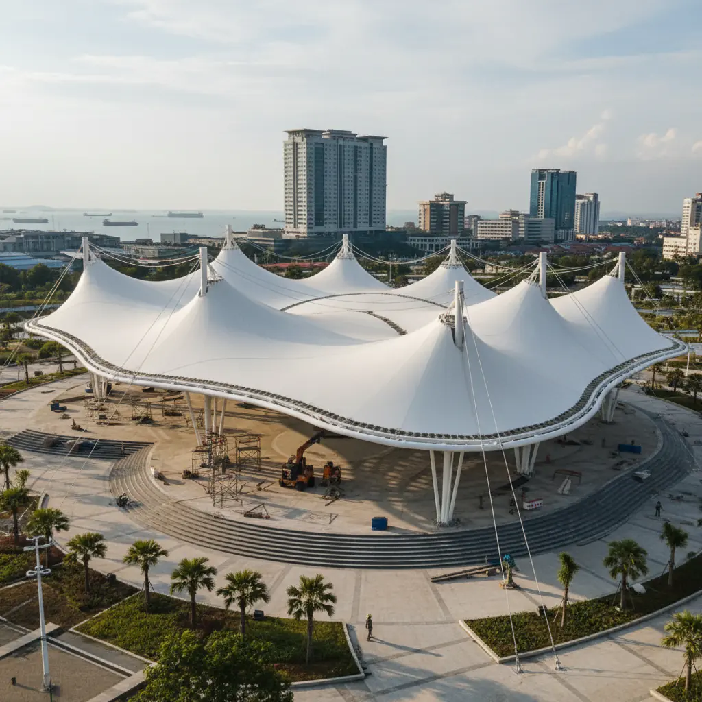 Mengapa Indo Membrane Pilihan Tepat di Batam? - Canopy membrane batam | PT INDO Membrane Konstruksi