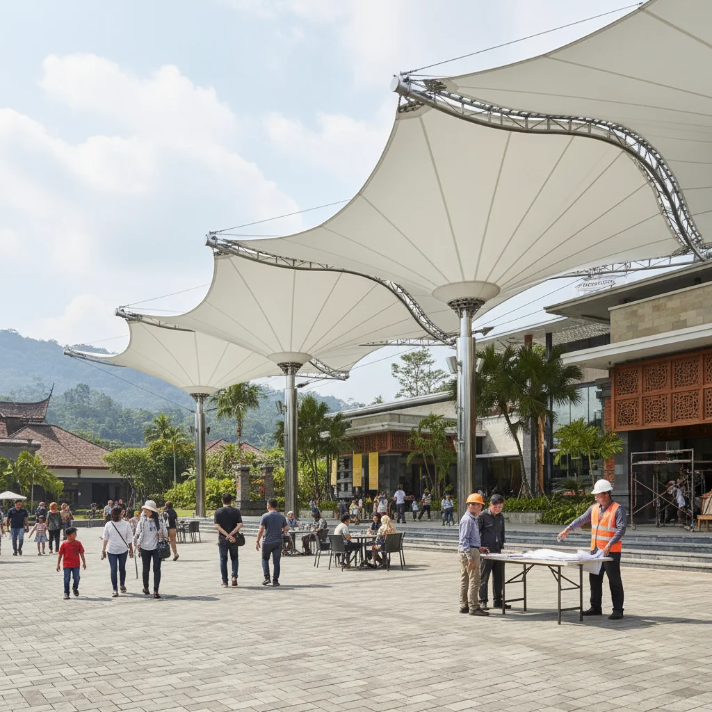 Keunggulan Utama Memilih Tenda Membrane - Tenda Membrane Bogor | PT INDO Membrane Konstruksi