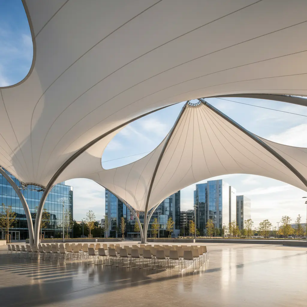 Tenda Membrane Serang: Garansi Jahitan & Struktur Tahan Angin